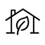 Black house icon