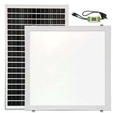 500mm round SolarLight daylight-feel ceiling light for dark interior spaces