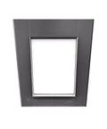 Custom-made flashing tray for roof window installation on Australian metal roof