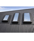 Custom-made flashing tray for roof window installation on Australian metal roof