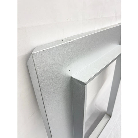 Zincalume custom-made flashing tray for roof window installation on Australian metal roof