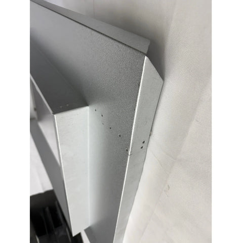 Zincalume custom-made flashing tray for roof window installation on Australian metal roof