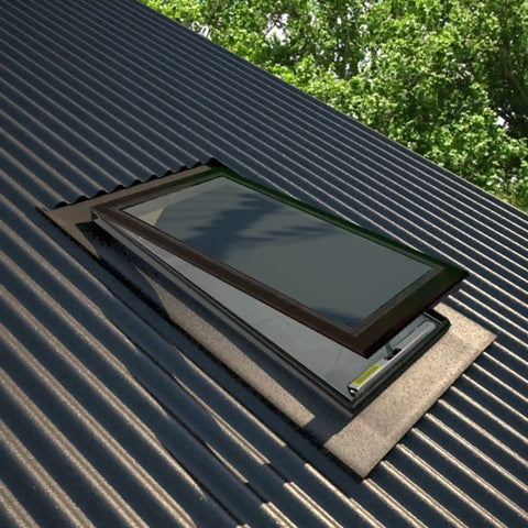 SS on Corrugated Roof Open 